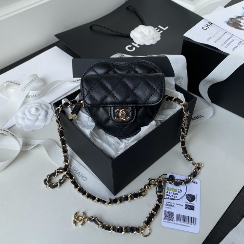  Handbag   Chanel  AS3189  size  8.5×11×5.5 cm