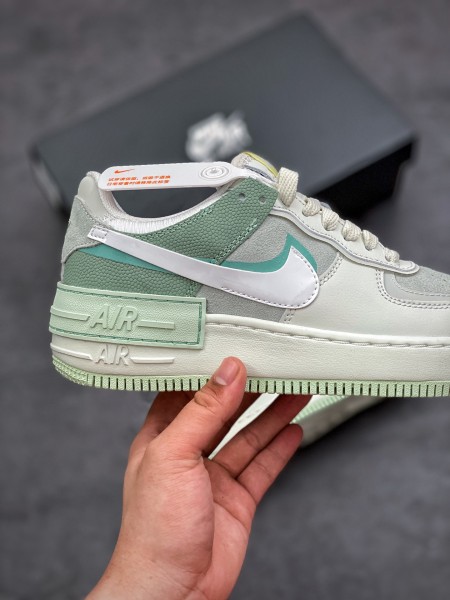 Nike Air Force 1 Low Shadow Spruce Aura White (Women's)