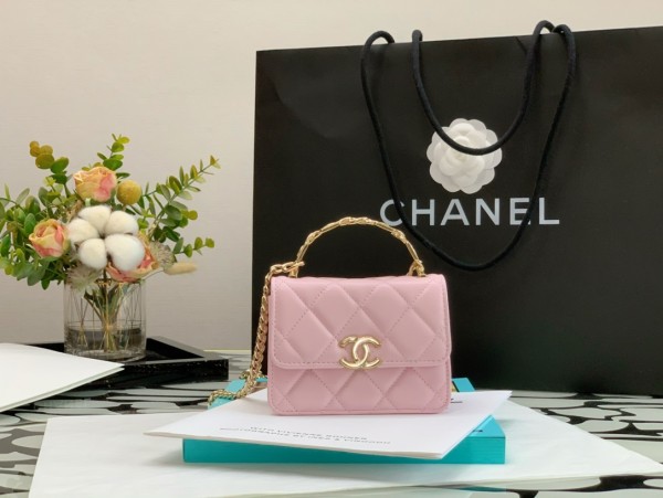  Handbag  Chanel  99164  size  13*9.5*6* cm
