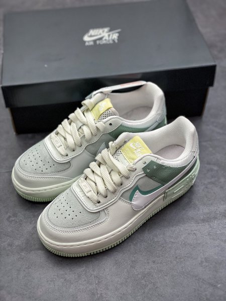 Nike Air Force 1 Low Shadow Spruce Aura White (Women's)