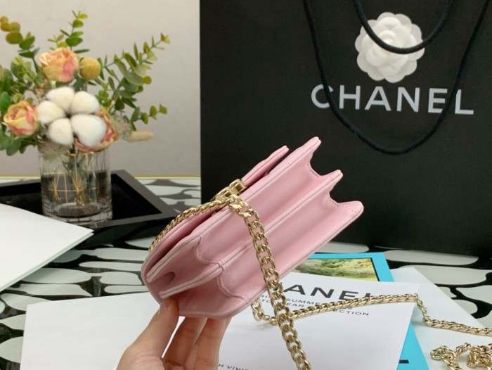  Handbag  Chanel  99164  size  13*9.5*6* cm