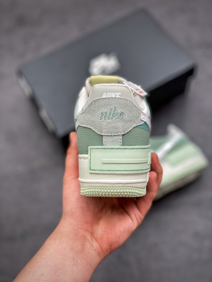 Nike Air Force 1 Low Shadow Spruce Aura White (Women's)