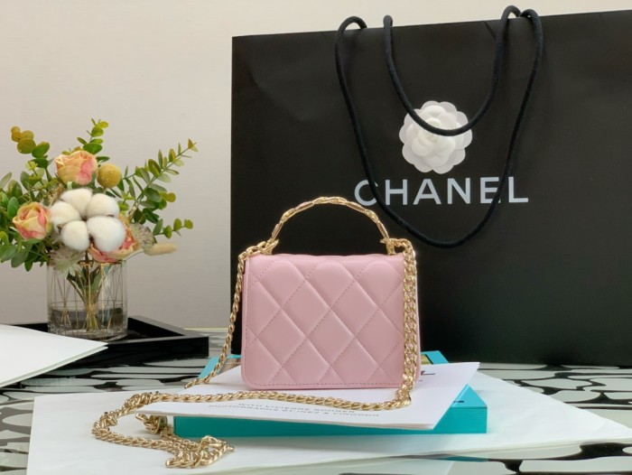  Handbag  Chanel  99164  size  13*9.5*6* cm