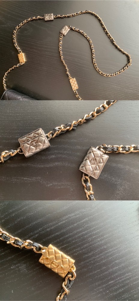  Handbag  Chanel 2444  size  10cmx8cmx1.5 cm