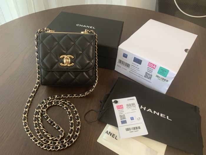 Handbag   Chanel  A81633  size 11cmx11cmx5 cm