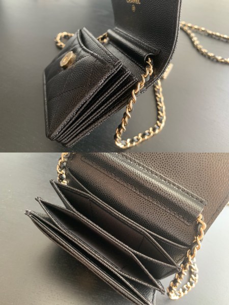  Handbag  Chanel 2444  size  10cmx8cmx1.5 cm