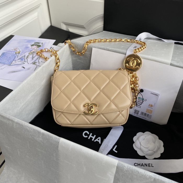  Handbag Chanel AS2189  size  14-17.5-6 cm
