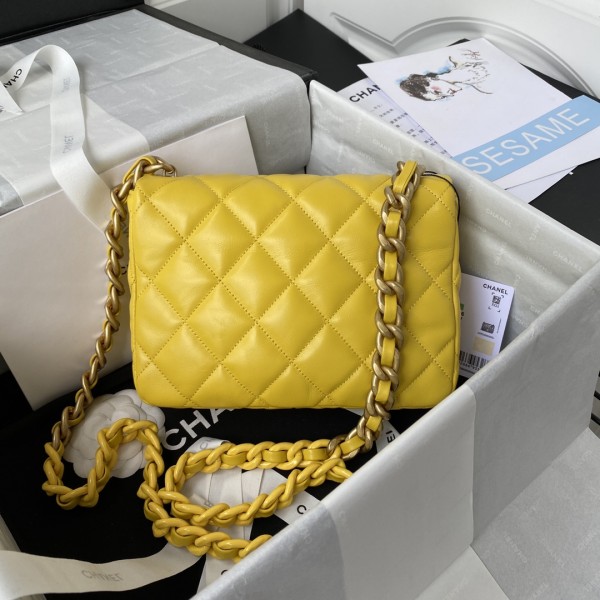 Handbag  Chanel AS3206   size 16-22-7 cm