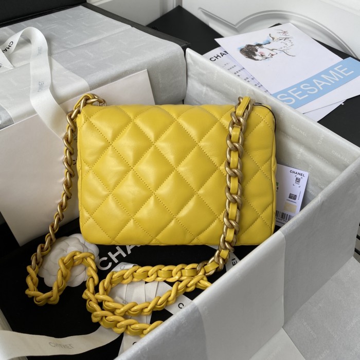 Handbag  Chanel AS3206   size 16-22-7 cm