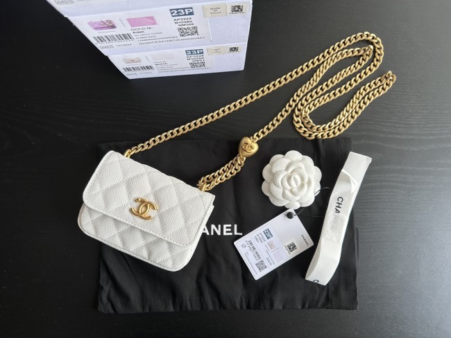  Handbag  Chanel  3224 size  12.5cmx9cmx3 cm