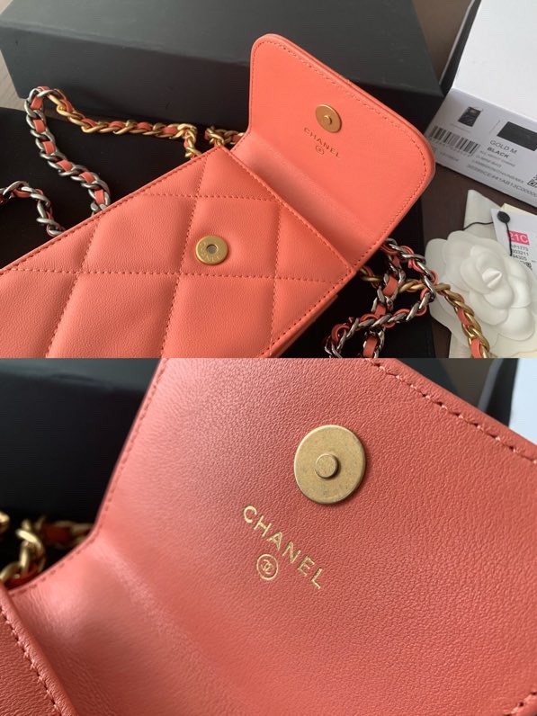  Handbag   Chanel  AP1773  size 18.5cmx10cmx2.5 cm