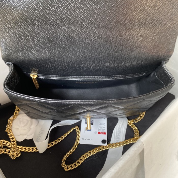  Handbag   Chanel AS3921  size  19X24x9 cm