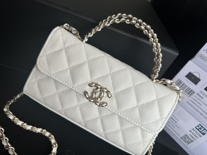  Handbag   Chanel  3238  size  18.5cmx10.5cmx5 cm