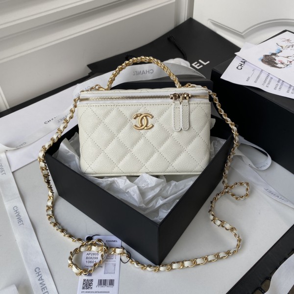  Handbag   Chanel  AP2805  size  17*9.5*8  cm