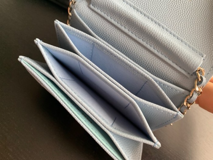 Handbag  Chanel  2444  size  10cmx8cmx1.5 cm