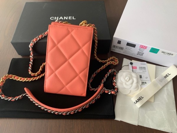  Handbag   Chanel  AP1773  size 18.5cmx10cmx2.5 cm