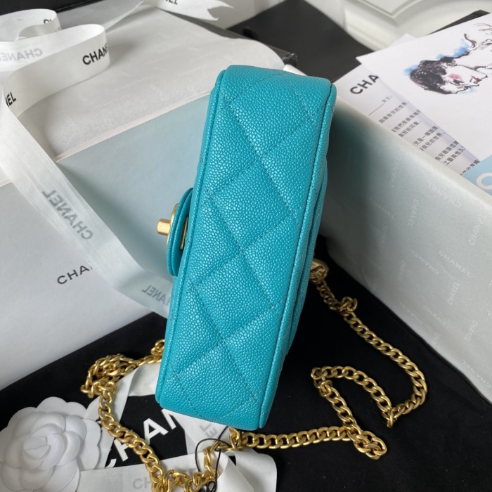  Handbag  Chanel  AS3828  size  12X19x8 cm