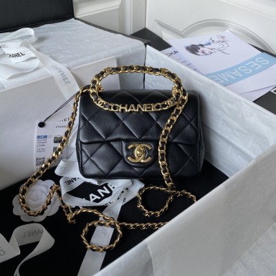 Handbag   Chanel   AS3748  size 17*13*6 cm