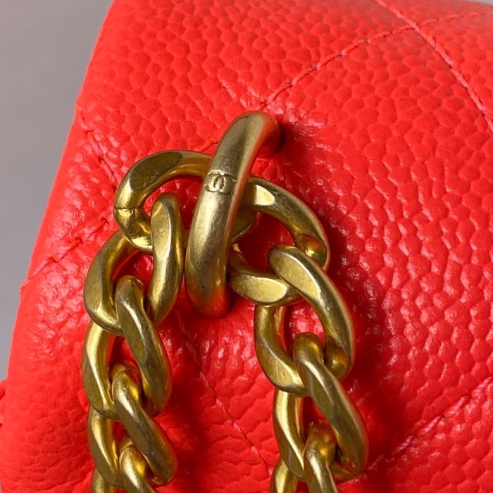  Handbag  Chanel  AS3828  size  12X19x8 cm