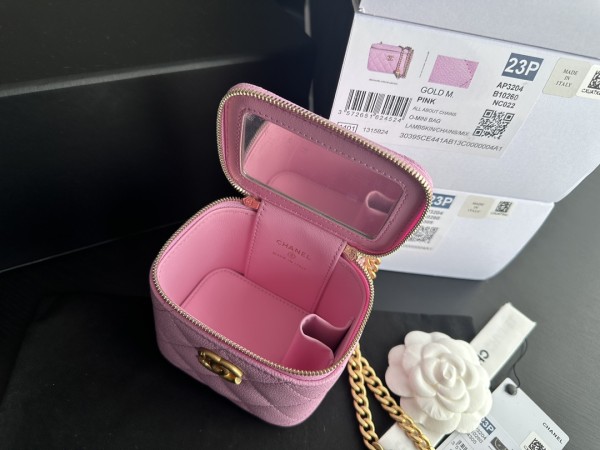  Handbag   Chanel  3203  size  11cmx8.5cmx7 cm