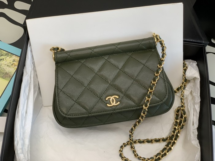 Handbag  Chanel 99209  size 12*17.5*5.5 cm