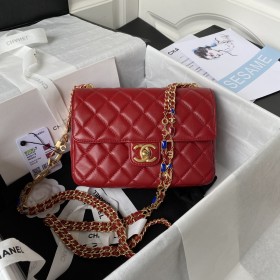  Handbag Chanel AS3442  size  20.5*17*6.5 cm