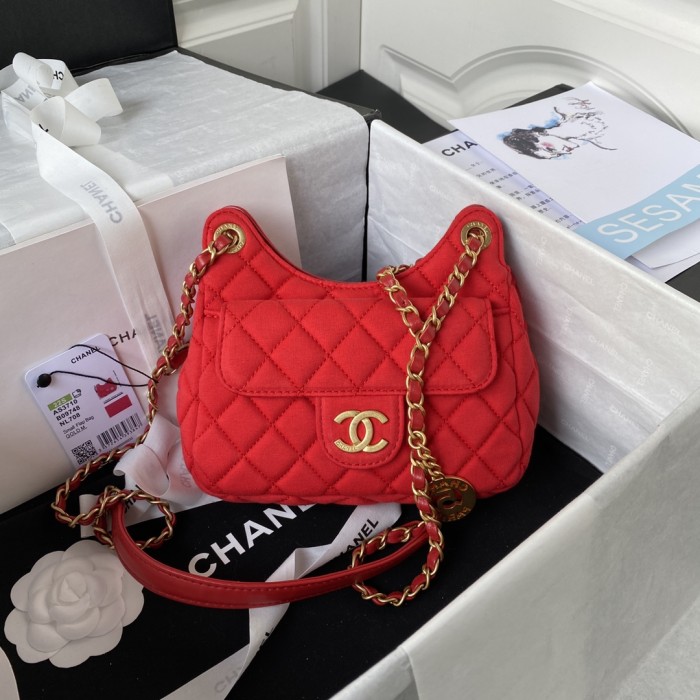  Handbag  Chanel  AS3710  size  17×19×6 cm
