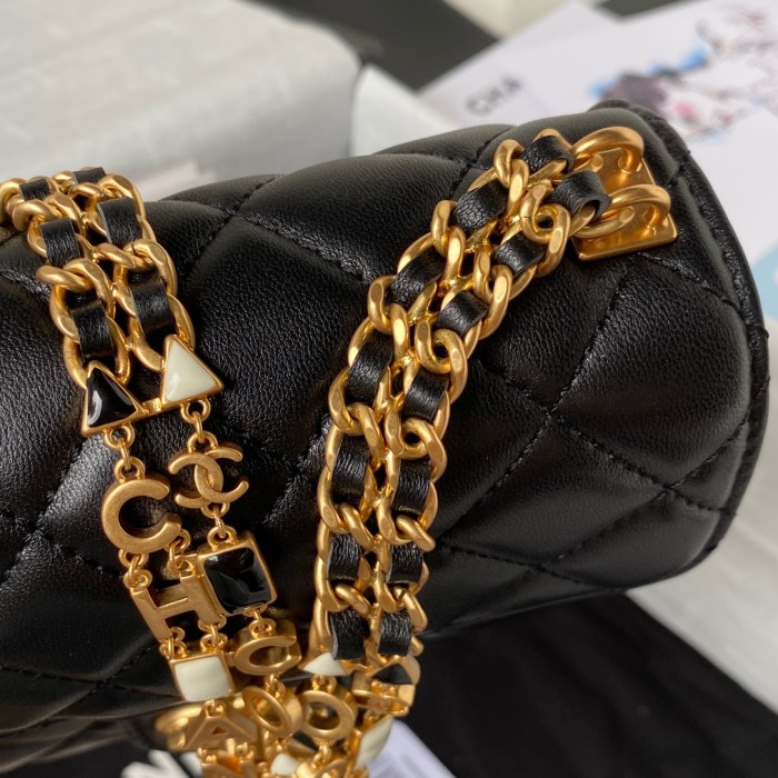  Handbag Chanel  AS3442  size 16*12*5 cm