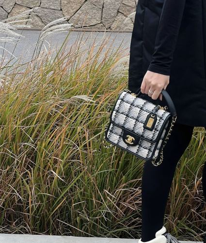 Handbag  Chanel   size   𝟷𝟽*𝟸𝟶.𝟻 *𝟼  𝚌𝚖