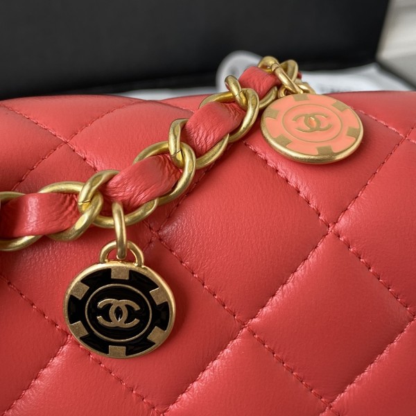 Handbag  Chanel  AS3738  size  12.5*16*6 cm