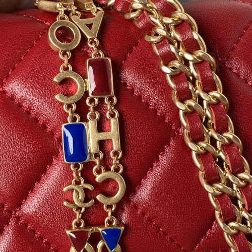  Handbag Chanel AS3442  size  20.5*17*6.5 cm