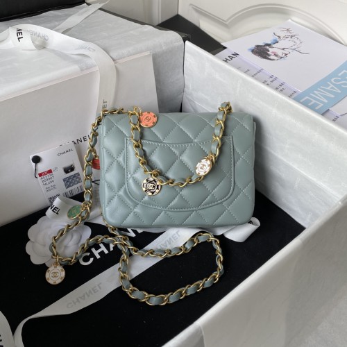 Handbag  Chanel  AS3738  size  12.5*16*6 cm