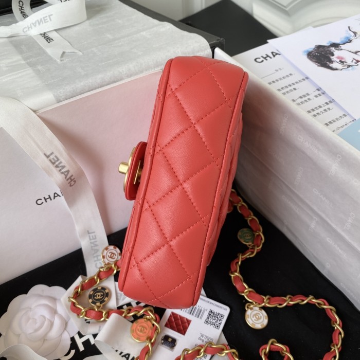 Handbag  Chanel  AS3738  size  12.5*16*6 cm