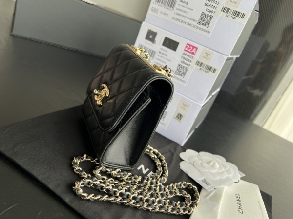  Handbag Chanel  A81633  size 11cmx11cmx5 cm