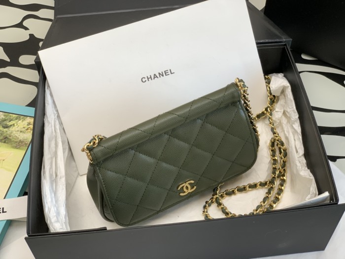 Handbag  Chanel 99209  size 12*17.5*5.5 cm