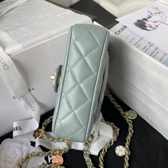 Handbag  Chanel  AS3738  size  12.5*16*6 cm