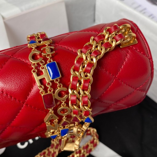  Handbag Chanel AS3442  size  20.5*17*6.5 cm