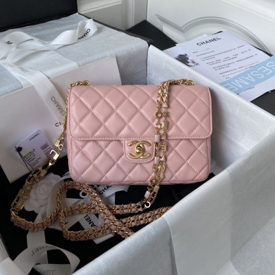  Handbag Chanel AS3442  size 20.5*17*6.5 cm