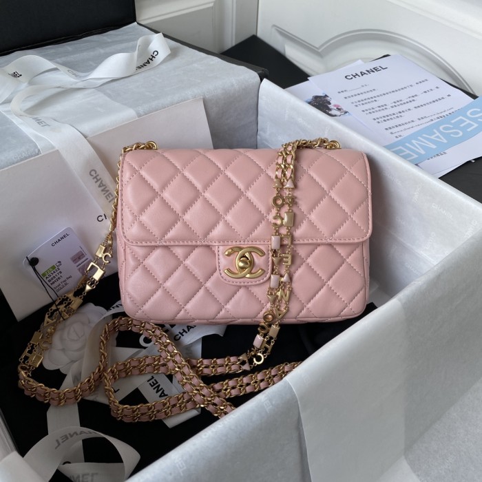  Handbag Chanel AS3442  size 20.5*17*6.5 cm