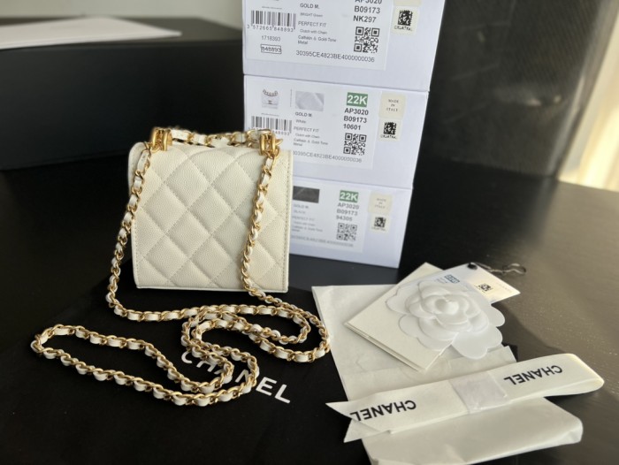  Handbag  Chanel  3020  size 11cmx11cm3 cm