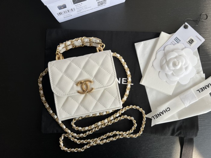  Handbag  Chanel  3020  size 11cmx11cm3 cm