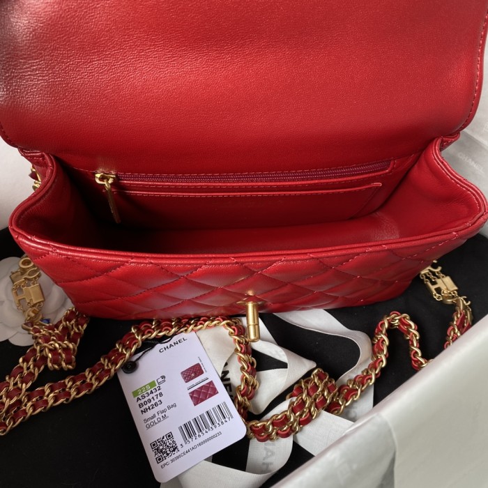  Handbag Chanel AS3442  size  20.5*17*6.5 cm