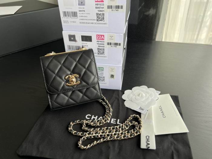  Handbag Chanel  A81633  size 11cmx11cmx5 cm