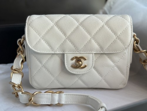 Handbag Chanel  AS3181  size 14 X20 X6  cm