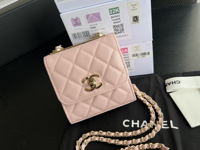 Handbag Chanel  A81633  size 11cmx11cmx5 cm 