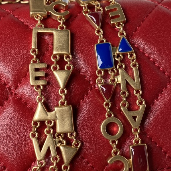  Handbag Chanel AS3442  size  20.5*17*6.5 cm