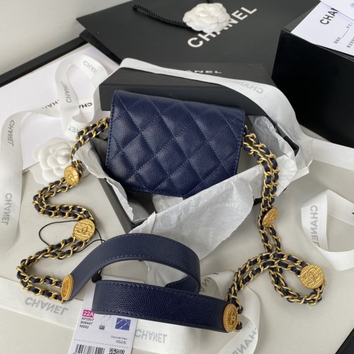 Handbag   Chanel  AP2857  size 𝟗*𝟏𝟐.𝟑*𝟑.𝟐 𝐜𝐦