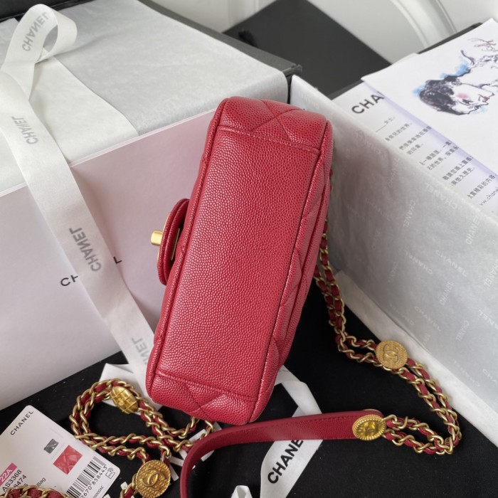 Handbag   Chanel  AS3368 size 13*17*6 cm