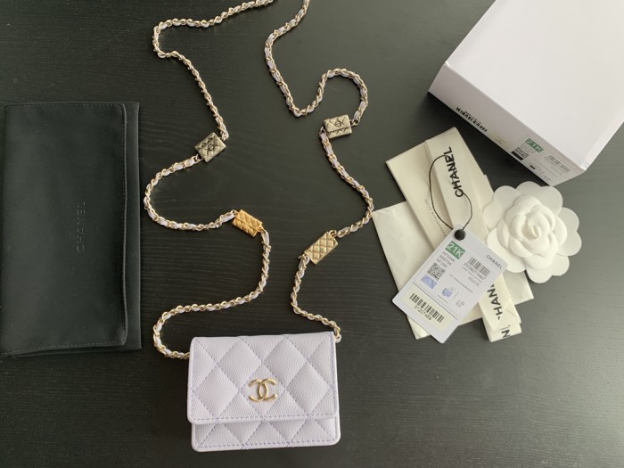 Handbag   Chanel  2444  size  10cmx8cmx1.5 cm