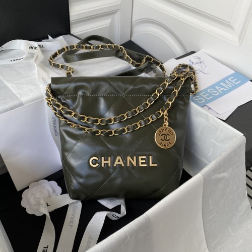  Handbag   Chanel  AS3263  size  18X20X6.5 cm